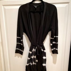 Fabulous Waffle Knit Tie Dye Cardigan